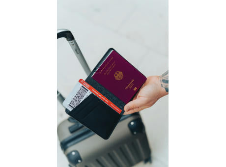 Travelfinder RCS Polyester Passtasche mit weltweiter Ortung