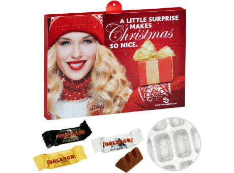 Premium Marken-Adventskalender mit Toblerone-Mix