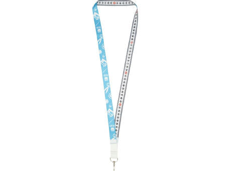 Isla 1 Meter RPET Sublimation Lanyard mit Sicherheitsverschluss