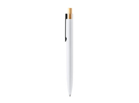 KUGELSCHREIBER TANSA S/BLAUE TINTE WHITE