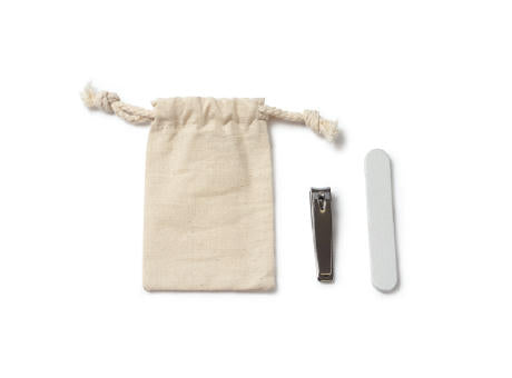 MANIKÜRE-SET VELVET S/EINHEITSGRÖSSE GREIGE
