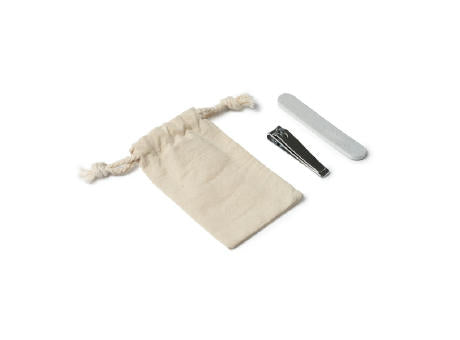 MANIKÜRE-SET VELVET S/EINHEITSGRÖSSE GREIGE