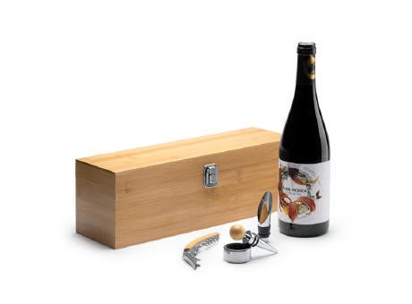 WEINSETKOFFER BORDEL S/EINHEITSGRÖSSE GREIGE