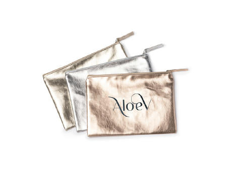 KOSMETIKTASCHE TIBAR S/EINHEITSGRÖSSE SILVER