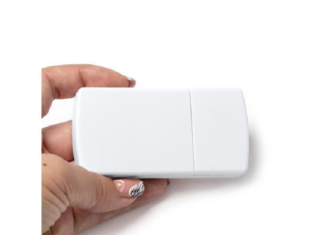 PILLENDOSE MIT MESSER MEDY S/EINHEITSGRÖSSE WHITE