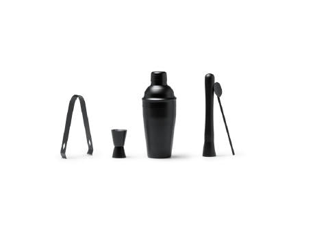 COCKTAIL-SET PISCO S/EINHEITSGRÖSSE BLACK