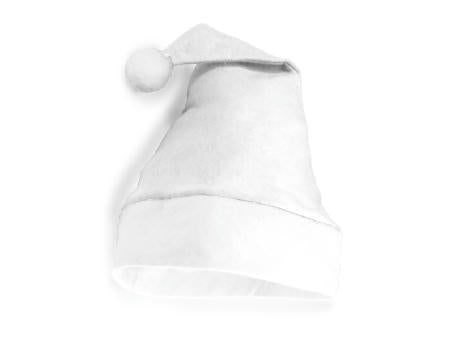 WEIHNACHTSMÜTZE SANTA S/EINHEITSGRÖSSE WHITE