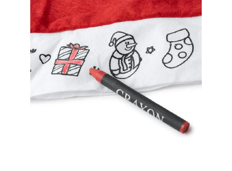 WEIHNACHTSMÜTZE NICK S/EINHEITSGRÖSSE RED