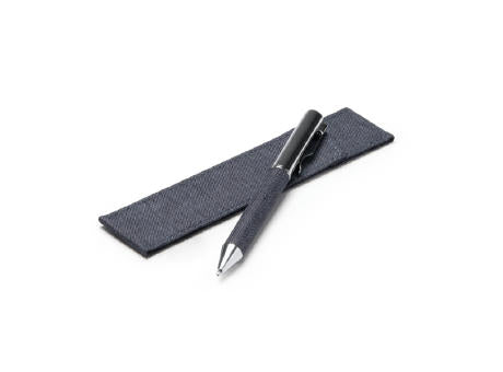 KUGELSCHREIBER BRAMAN S/BLAUE TINTE BLACK