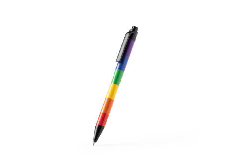 KUGELSCHREIBER SIVAN S/BLAUE TINTE MULTICOLOR