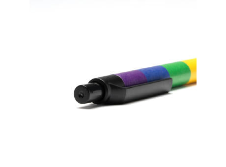 KUGELSCHREIBER SIVAN S/BLAUE TINTE MULTICOLOR