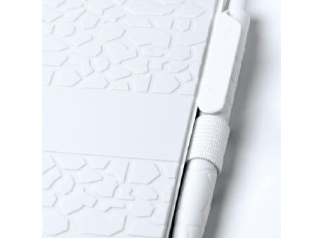 NOTIZBUCH DURAN S/EINHEITSGRÖSSE WHITE