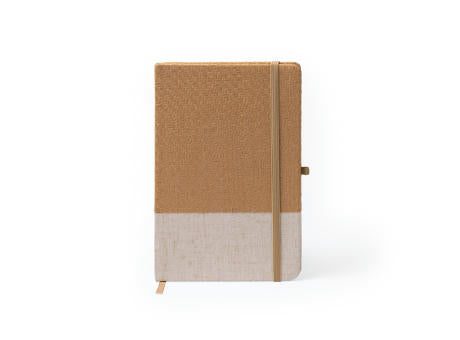 NOTIZBUCH BERT S/EINHEITSGRÖSSE GREIGE