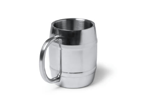 TASSE DUNKEL S/EINHEITSGRÖSSE SILVER