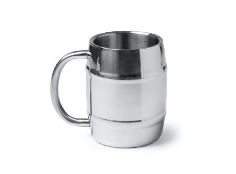 TASSE DUNKEL S/EINHEITSGRÖSSE SILVER