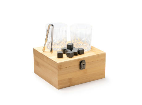 WHISKY-SET DANYS S/EINHEITSGRÖSSE GREIGE