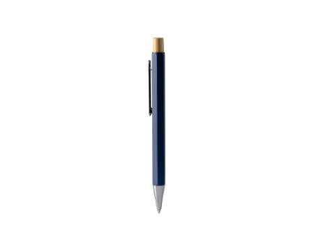 KUGELSCHREIBER SALOM S/BLAUE TINTE WHITE