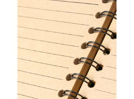 NOTIZBUCH NUSAX S/EINHEITSGRÖSSE BLACK