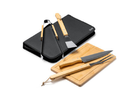 BBQ-SET WEBEK S/EINHEITSGRÖSSE GREIGE