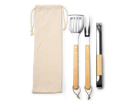 GRILLSET CADAK S/EINHEITSGRÖSSE GREIGE
