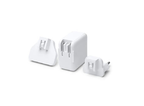 STECKERADAPTER BAPEK S/EINHEITSGRÖSSE WHITE