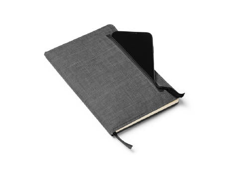 NOTIZBLOCK KINON S/EINHEITSGRÖSSE BLACK