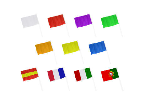 KLEINE FLAGGE CELEB S/EINHEITSGRÖSSE WHITE