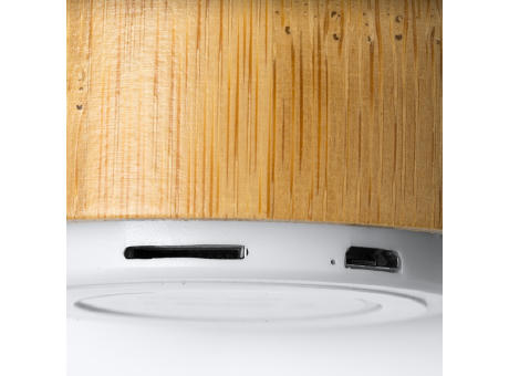 HOLZ-BLUETOOTH-LAUTSPRECHER HARDWELL S/EINHEITSGRÖSSE GREIGE