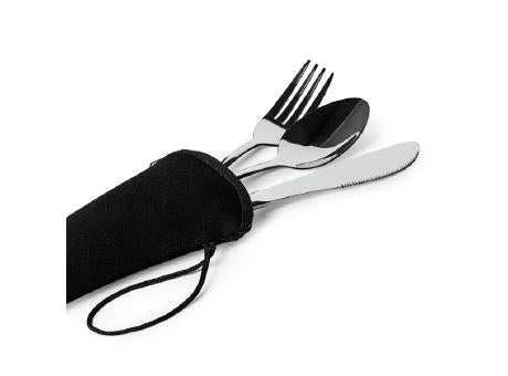 BESTECK-SET BELVER S/EINHEITSGRÖSSE BLACK
