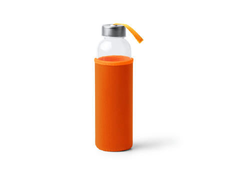 500 ML GLAS-WASSERFLASCHE CAMU S/EINHEITSGRÖSSE WHITE