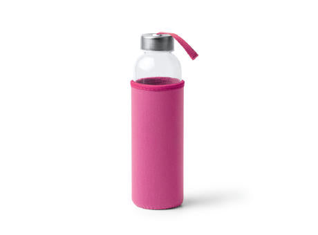 500 ML GLAS-WASSERFLASCHE CAMU S/EINHEITSGRÖSSE WHITE