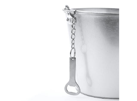 EIMER MIT FLASCHENÖFFNER KINTO S/EINHEITSGRÖSSE SILVER