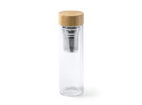 WASSERFLASCHE SAOKO S/EINHEITSGRÖSSE TRANSPARENT
