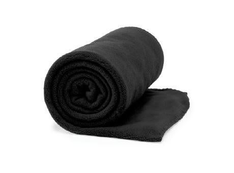 FLEECEDECKE LAMBERT S/EINHEITSGRÖSSE BLACK