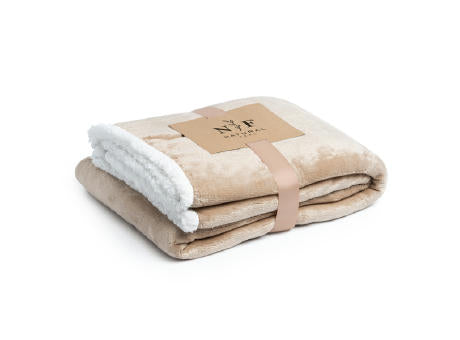 DECKE GLORY S/EINHEITSGRÖSSE BEIGE
