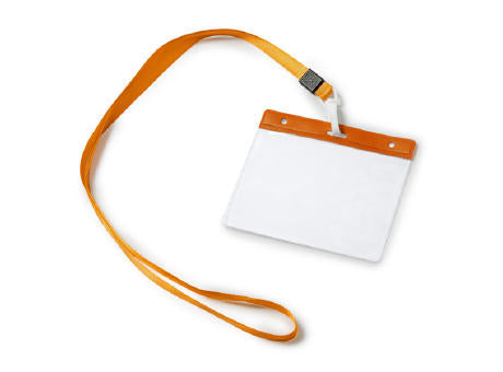 UMHÄNGEBAND/AUSWEIS POMEL S/EINHEITSGRÖSSE WHITE