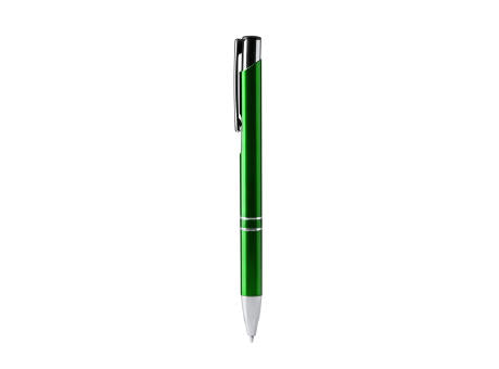 KUGELSCHREIBER SIMON S/BLAUE TINTE WHITE