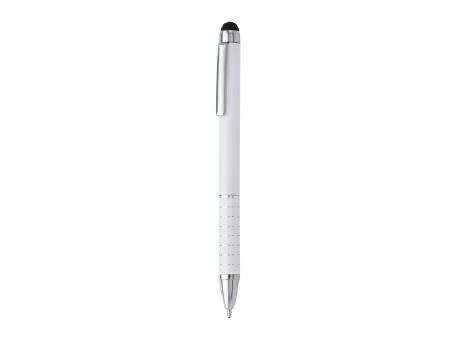 KUGELSCHREIBER MIT TOUCH-POINTER CANAIMA S/BLAUE TINTE WHITE