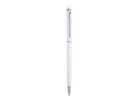 KUGELSCHREIBER MIT TOUCH-POINTER BAUME S/BLAUE TINTE WHITE