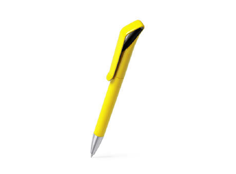 KUGELSCHREIBER IRATI S/BLAUE TINTE BLACK/WHITE