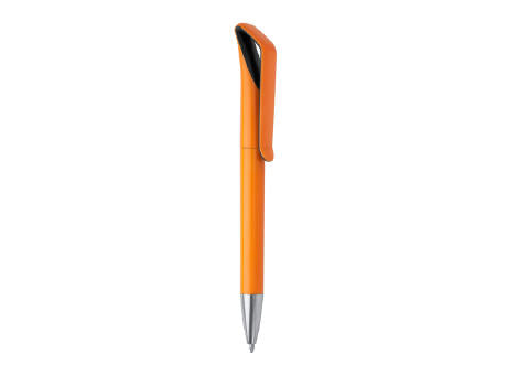 KUGELSCHREIBER IRATI S/BLAUE TINTE BLACK/WHITE