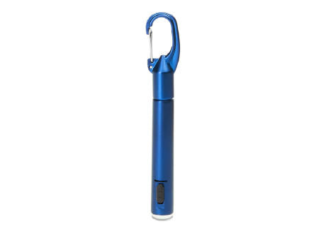 KUGELSCHREIBER/TASCHENLAMPE ARAYA S/BLAUE TINTE BLACK