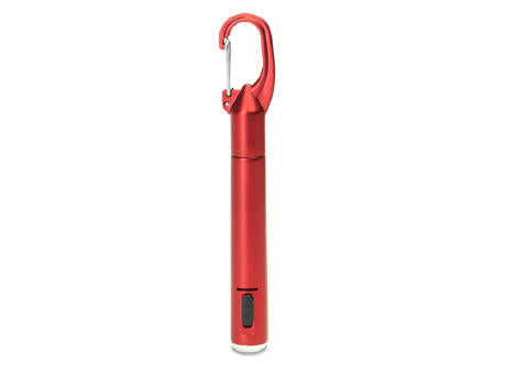 KUGELSCHREIBER/TASCHENLAMPE ARAYA S/BLAUE TINTE BLACK