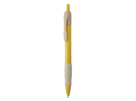 KUGELSCHREIBER HANA S/BLAUE TINTE YELLOW