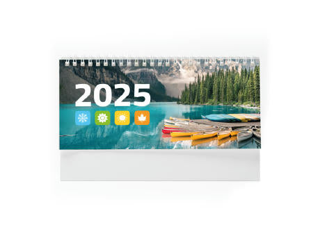 DESKTOP-KALENDER FLINT S/EINHEITSGRÖSSE WHITE