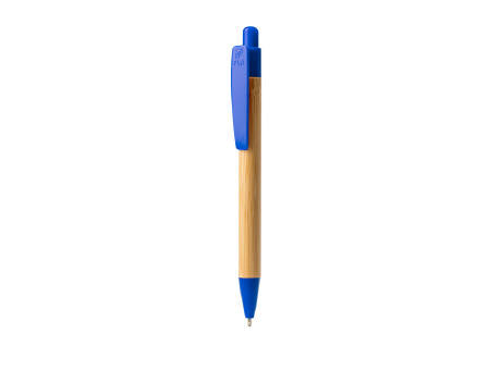 BAMBU KUGELSCHREIBER GILDON S/BLAUE TINTE WHITE