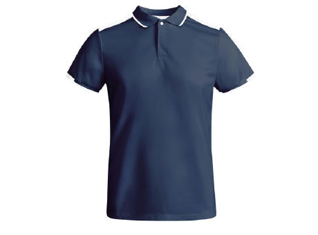 POLOSHIRT TAMIL S/S WHITE/BLACK