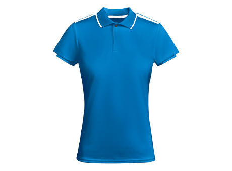POLOSHIRT TAMIL WOMAN S/S WHITE/BLACK