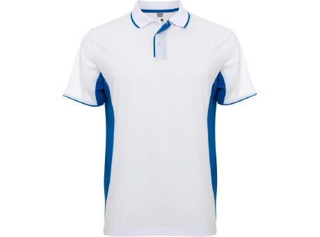 POLOSHIRT MONTMELO S/S WHITE/BLACK