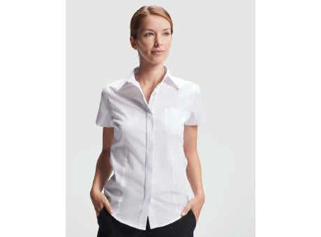 KURZÄRMELIGES ARBEITSHEMD SOFIA S/S WHITE